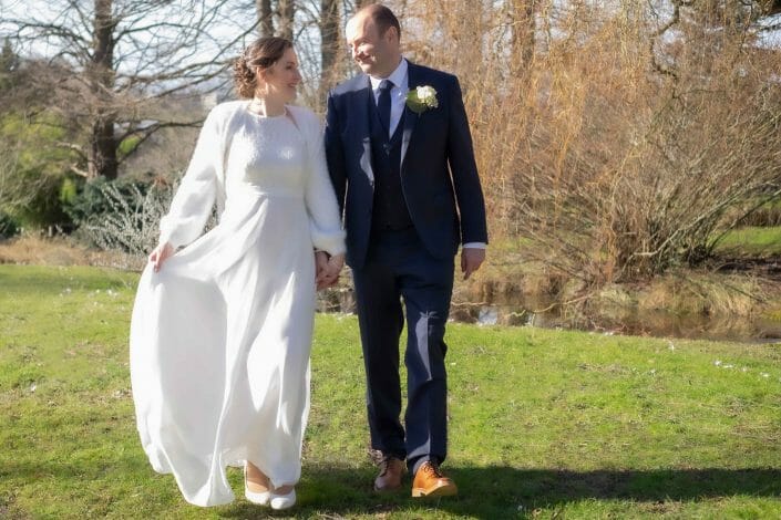 Fotografie Hochzeit Brautpaar Botanischer Garten Linz